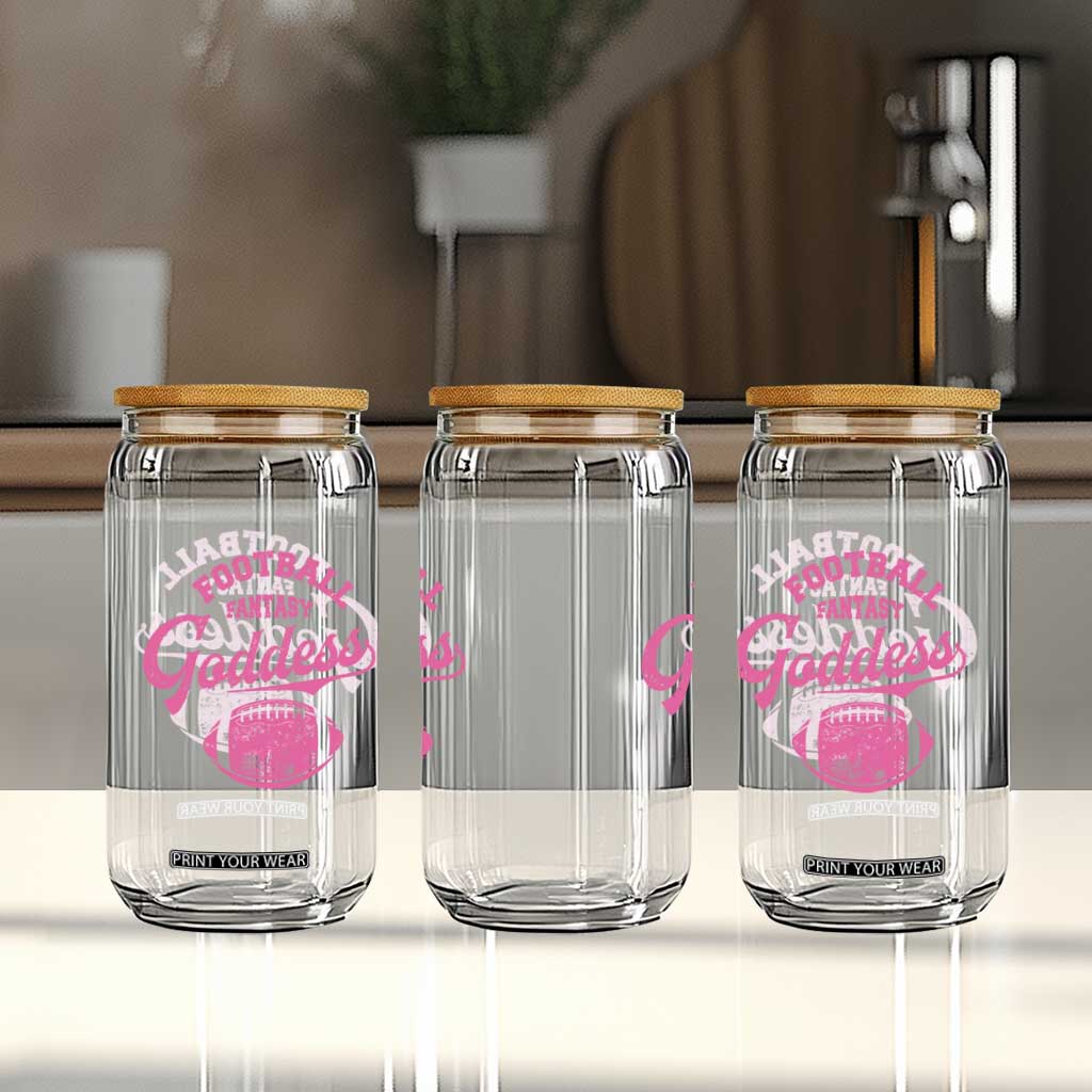 Fantasy Football Goddess Glass Can Sports Party Gifts TS10 Print Your Wear