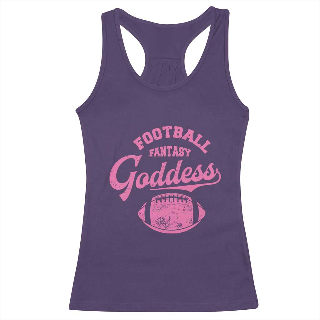 Fantasy Football Goddess Racerback Tank Top Sports Party Gifts TS10 Purple Print Your Wear
