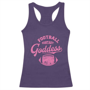 Fantasy Football Goddess Racerback Tank Top Sports Party Gifts TS10 Purple Print Your Wear