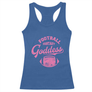 Fantasy Football Goddess Racerback Tank Top Sports Party Gifts TS10 Royal Blue Print Your Wear