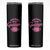 Fantasy Football Goddess Skinny Tumbler Sports Party Gifts TS10 Black Print Your Wear