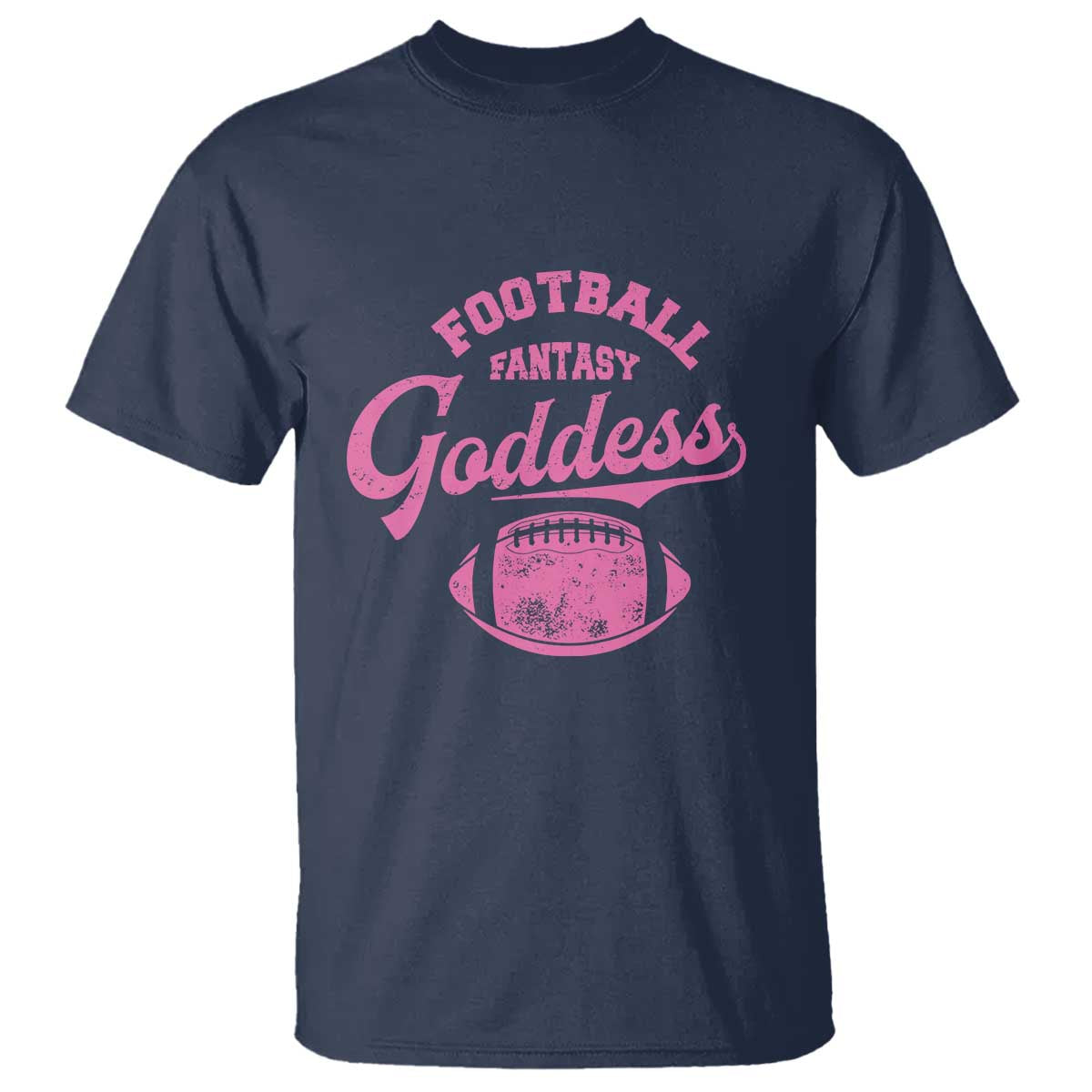 Fantasy Football Goddess T Shirt Sports Party Gifts TS10 Navy Print Your Wear