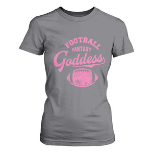 Fantasy Football Goddess T Shirt For Women Sports Party Gifts TS10 Charcoal Print Your Wear