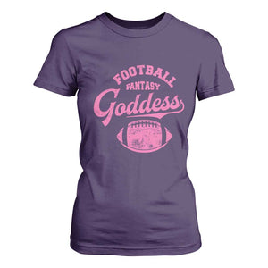 Fantasy Football Goddess T Shirt For Women Sports Party Gifts TS10 Purple Print Your Wear