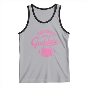 Fantasy Football Goddess Tank Top Sports Party Gifts TS10 Athletic Heather Black Print Your Wear