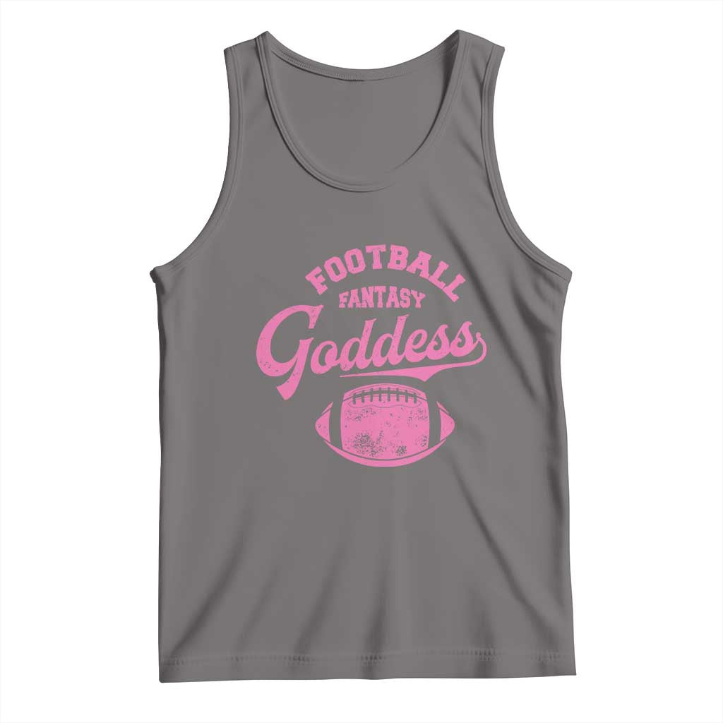 Fantasy Football Goddess Tank Top Sports Party Gifts TS10 Deep Heather Print Your Wear