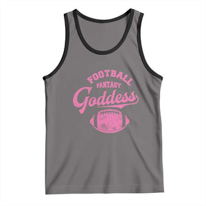 Fantasy Football Goddess Tank Top Sports Party Gifts TS10 Deep Heather Black Print Your Wear