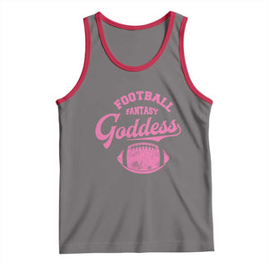Fantasy Football Goddess Tank Top Sports Party Gifts TS10 Deep Heather Red Print Your Wear