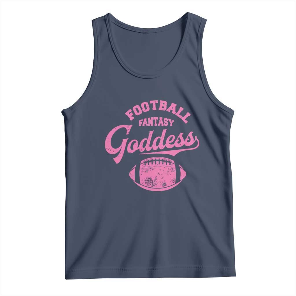 Fantasy Football Goddess Tank Top Sports Party Gifts TS10 Navy Print Your Wear