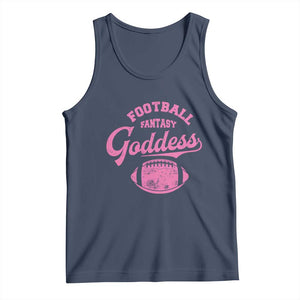 Fantasy Football Goddess Tank Top Sports Party Gifts TS10 Navy Print Your Wear