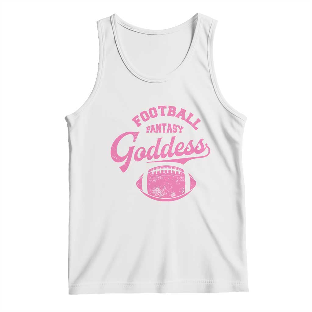 Fantasy Football Goddess Tank Top Sports Party Gifts TS10 White Print Your Wear