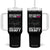 Girls Fantasy Football Tumbler With Handle Move Over Boys Draft Party Commish FFL TS10 One Size: 40 oz Black Print Your Wear