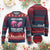 Funny Just A Girl Who Loves Fantasy Football Knit Sweatshirt TS10 Burgundy Print Your Wear
