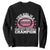 Funny This Girl Is A Fantasy Football Champion Sweatshirt Retro Champ Champion Draft TS10 Black Print Your Wear