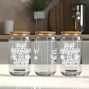 Funny Fantasy Football Champion Glass Can Champ Draft Party Commish FFL TS10 Print Your Wear