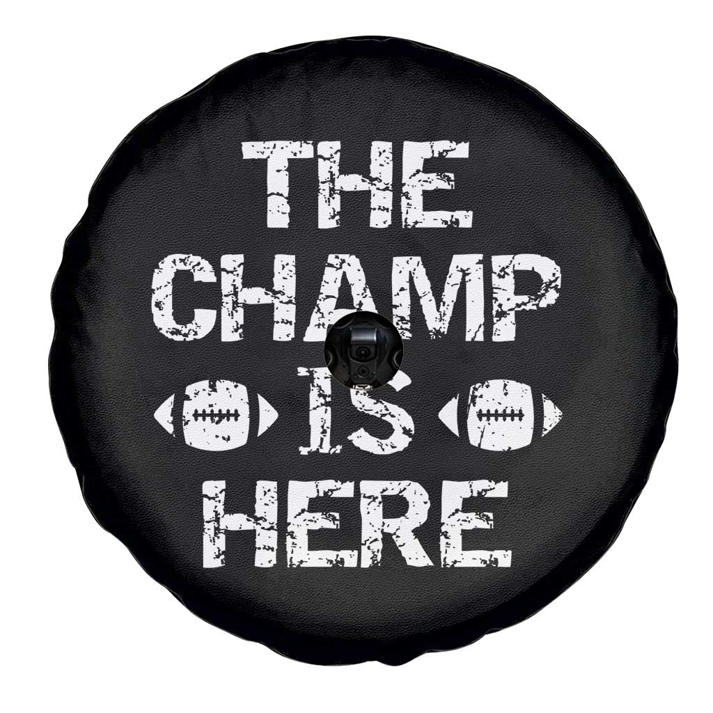 Funny Fantasy Football Champion Spare Tire Cover Champ Draft Party Commish FFL TS10 Print Your Wear