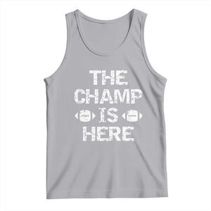 Funny Fantasy Football Champion Tank Top Champ Draft Party Commish FFL TS10 Athletic Heather Print Your Wear