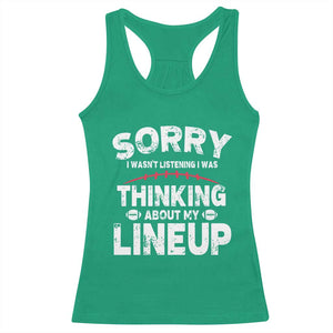 Funny Fantasy Football Player Racerback Tank Top Commissioner Draft Party TS10 Irish Green Print Your Wear