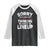 Funny Fantasy Football Player Raglan Shirt Commissioner Draft Party TS10 Black White Print Your Wear