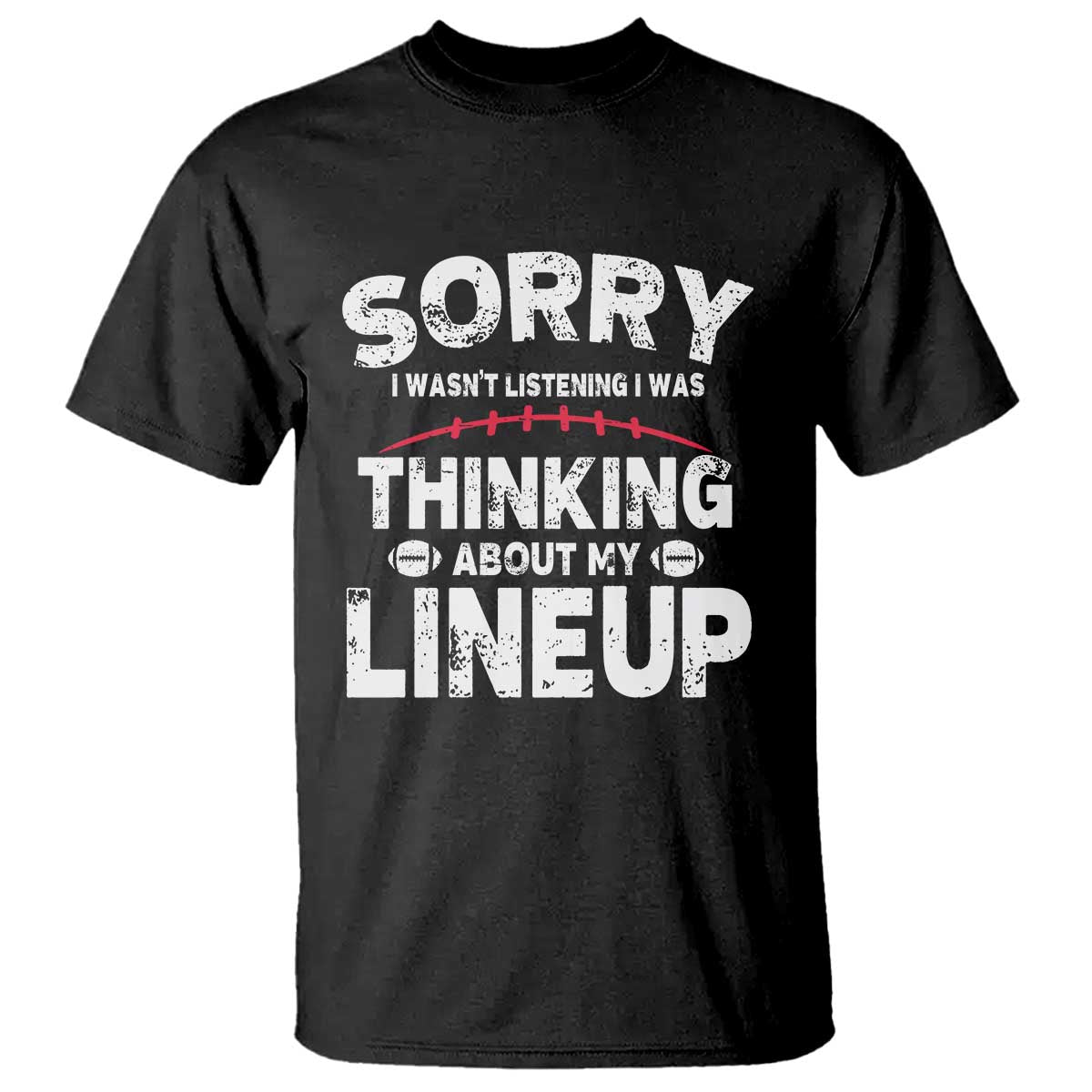 Funny Fantasy Football Player T Shirt Commissioner Draft Party TS10 Black Print Your Wear