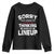 Funny Fantasy Football Player Youth Sweatshirt Commissioner Draft Party TS10 Black Print Your Wear