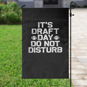 Funny Fantasy Football Garden Flag It's Draft Day Do Not Disturb TS10 Print Your Wear