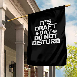 Funny Fantasy Football Garden Flag It's Draft Day Do Not Disturb TS10 Print Your Wear