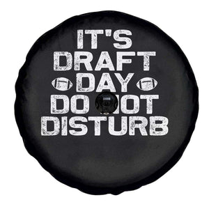 Funny Fantasy Football Spare Tire Cover It's Draft Day Do Not Disturb TS10 Print Your Wear