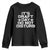 Funny Fantasy Football Youth Sweatshirt It's Draft Day Do Not Disturb TS10 Black Print Your Wear