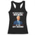 Funny Fantasy Football Racerback Tank Top Joe Biden Confused Drafting Kicker Draft Party TS10 Black Print Your Wear