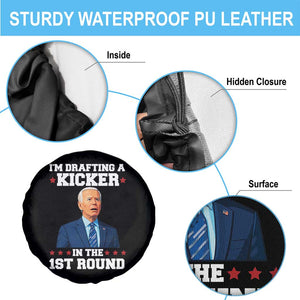 Funny Fantasy Football Spare Tire Cover Joe Biden Confused Drafting Kicker Draft Party TS10 Print Your Wear