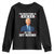 Funny Fantasy Football Youth Sweatshirt Joe Biden Confused Drafting Kicker Draft Party TS10 Black Print Your Wear