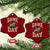 Game Day Football Ceramic Ornament Funny Sunday Retro Camo Camouflage TS10 Print Your Wear