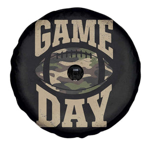 Game Day Football Spare Tire Cover Funny Sunday Retro Camo Camouflage TS10 Print Your Wear