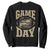 Game Day Football Sweatshirt Funny Sunday Retro Camo Camouflage TS10 Black Print Your Wear