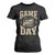 Game Day Football T Shirt For Women Funny Sunday Retro Camo Camouflage TS10 Black Print Your Wear