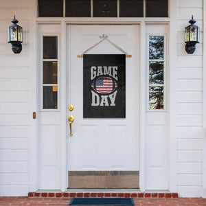 Game Day Football Garden Flag Funny Sunday Retro Patriotic American Flag TS10 Print Your Wear