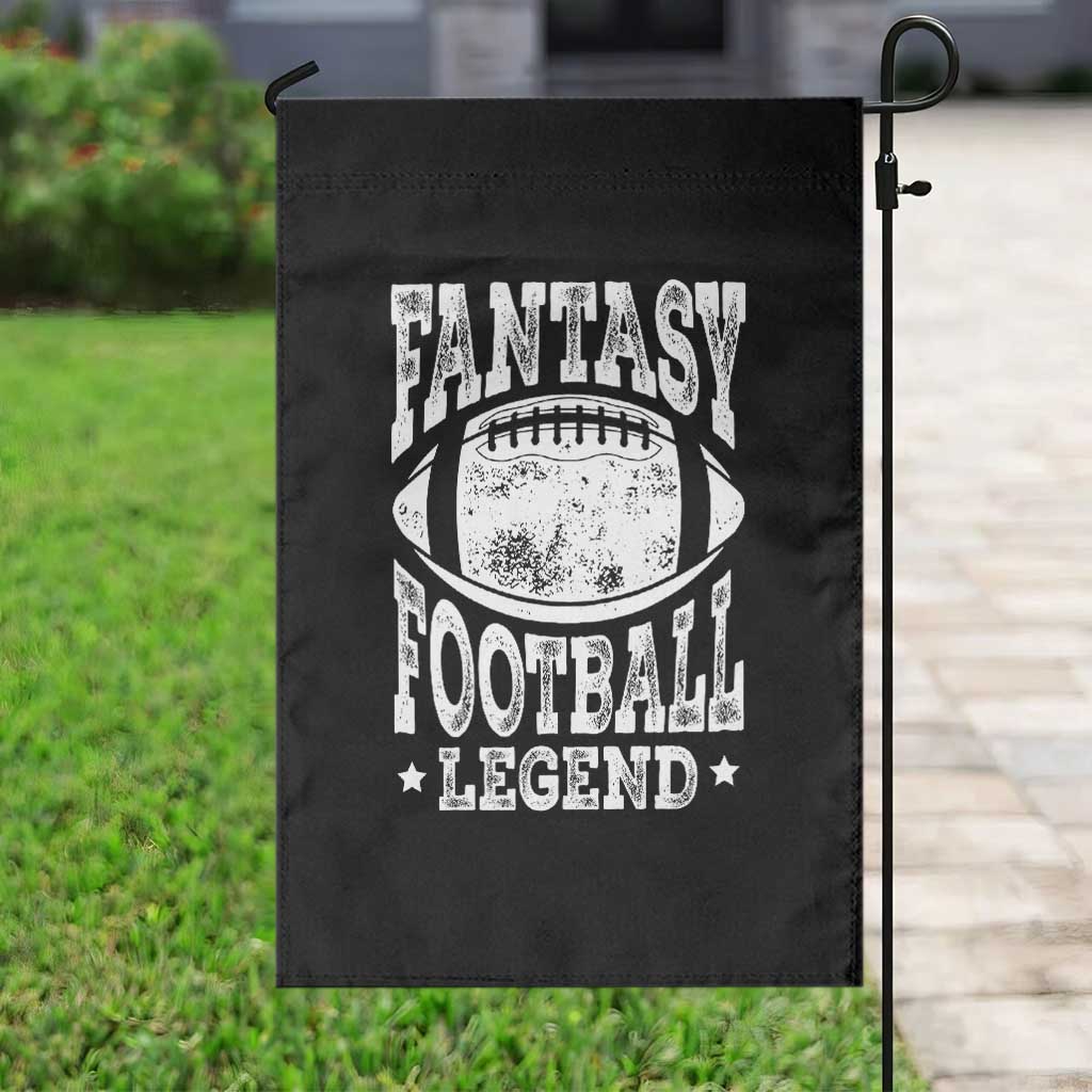 Fantasy Football Legend Garden Flag Funny Gameday Dad TS10 Print Your Wear