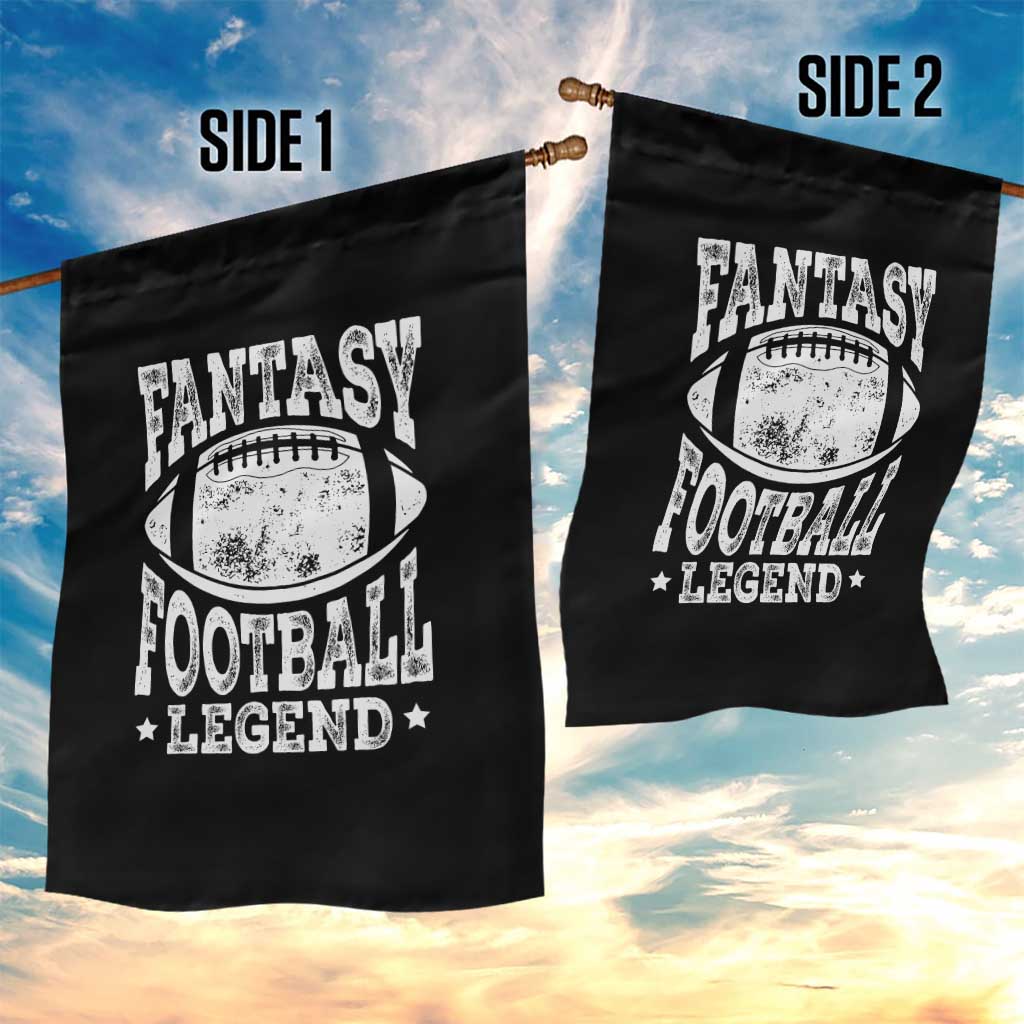 Fantasy Football Legend Garden Flag Funny Gameday Dad TS10 Print Your Wear