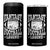 Fantasy Football Legend 4 in 1 Can Cooler Tumbler Funny Gameday Dad TS10 One Size: 16 oz Black Print Your Wear
