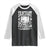 Fantasy Football Legend Raglan Shirt Funny Gameday Dad TS10 Black White Print Your Wear