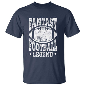 Fantasy Football Legend T Shirt Funny Gameday Dad TS10 Navy Print Your Wear