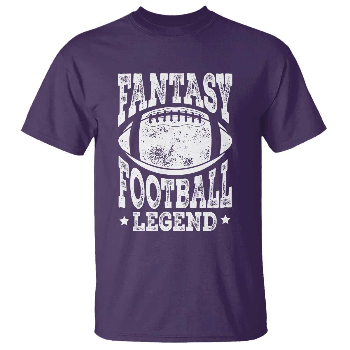 Fantasy Football Legend T Shirt Funny Gameday Dad TS10 Purple Print Your Wear