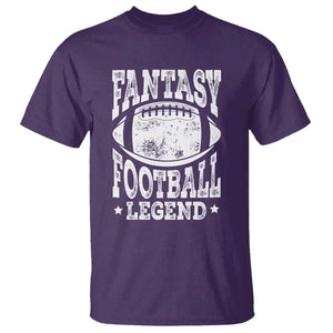 Fantasy Football Legend T Shirt Funny Gameday Dad TS10 Purple Print Your Wear