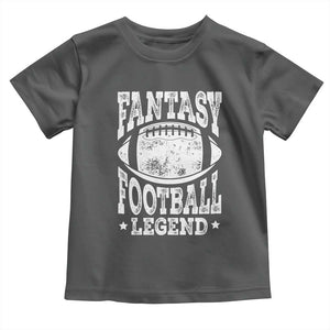 Fantasy Football Legend Toddler T Shirt Funny Gameday Dad TS10 Dark Heather Print Your Wear