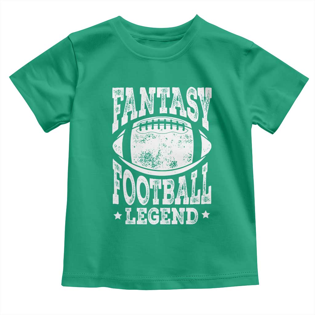 Fantasy Football Legend Toddler T Shirt Funny Gameday Dad TS10 Irish Green Print Your Wear