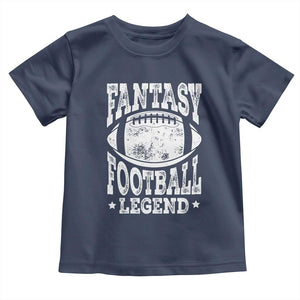 Fantasy Football Legend Toddler T Shirt Funny Gameday Dad TS10 Navy Print Your Wear