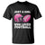Funny Just A Girl Who Loves Football T Shirt TS10 Black Print Your Wear