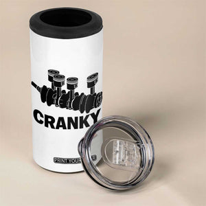 Cranky Car Engine Crankshaft Cars Lover 4 in 1 Can Cooler Tumbler Mechanics Father Day TS10 Print Your Wear