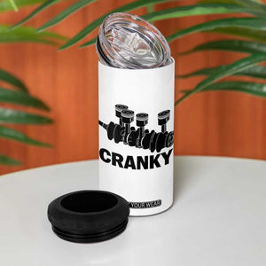Cranky Car Engine Crankshaft Cars Lover 4 in 1 Can Cooler Tumbler Mechanics Father Day TS10 Print Your Wear